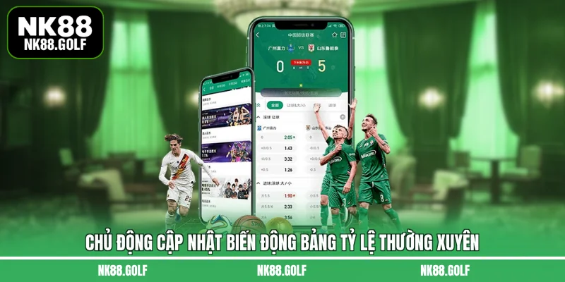Chủ động cập nhật biến động bảng tỷ lệ thường xuyên
