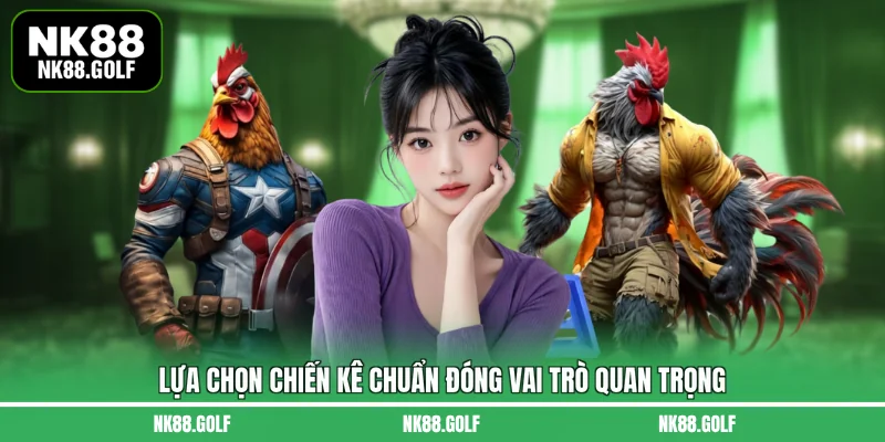 Lựa chọn chiến kê chuẩn đóng vai trò quan trọng