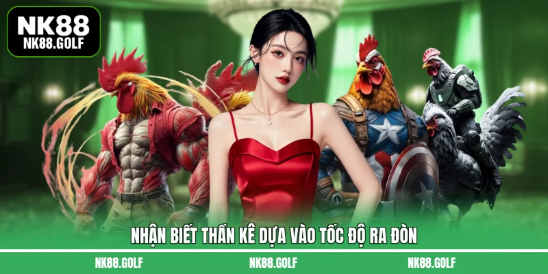 Nhận biết thần kê dựa vào tốc độ ra đòn