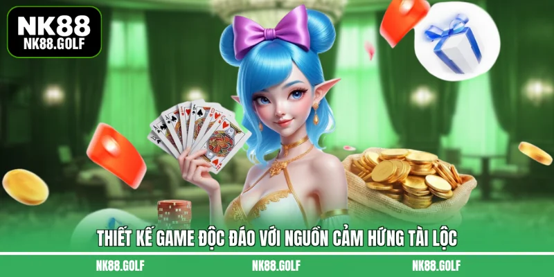 Thiết kế game độc đáo với nguồn cảm hứng tài lộc